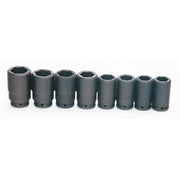 Socket Set, 8 Pieces, 3/4 Inch Dr, Impact, 3/4 Inch Size