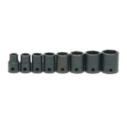 Socket Set, 8 Pieces, 3/8 Inch Dr, Shallow, 3/8 Inch Size