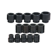 Socket Set, 10 Pieces, 3/4 Inch Dr, Shallow, 3/4 Inch Size