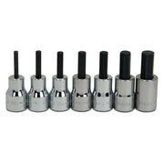 Williams 3/8" Dr Hex Bit Socket Set 7-Pcs