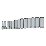 Williams 3/8" Dr Deep Socket Set 6-Pt 13-Pcs