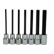 Williams 3/8" Dr Long Hex Bit Socket Set 7 Pcs