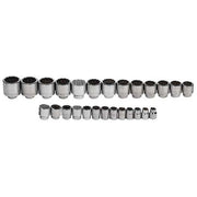 Socket Set, 26 Pieces, 3/4 Inch Dr, 12 Point, 3/4 Inch Size