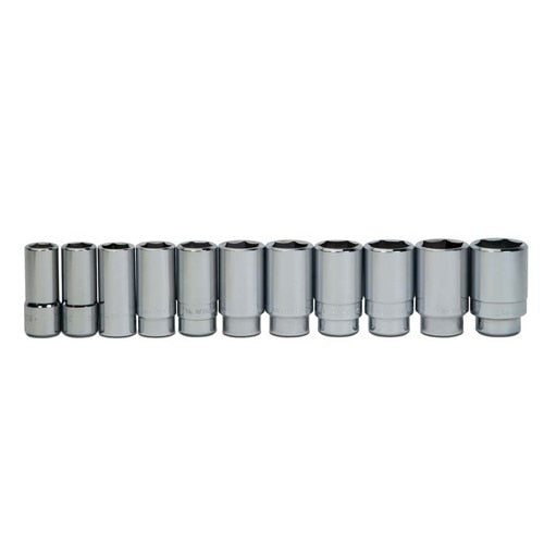Socket Set, 11 Pieces, 3/4 Inch Dr, Deep, 3/4 Inch Size