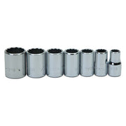 Williams 1/4" Dr Std Socket Set 12-Pt 7-Pcs