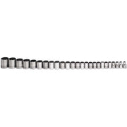 Socket Set, 23 Pieces, 1/2 Inch Dr, 12 Point, 1/2 Inch Size