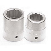 Socket, 3 Inch OAL, Shallow, 1 Inch Dr, 1 3/4 Inch Size