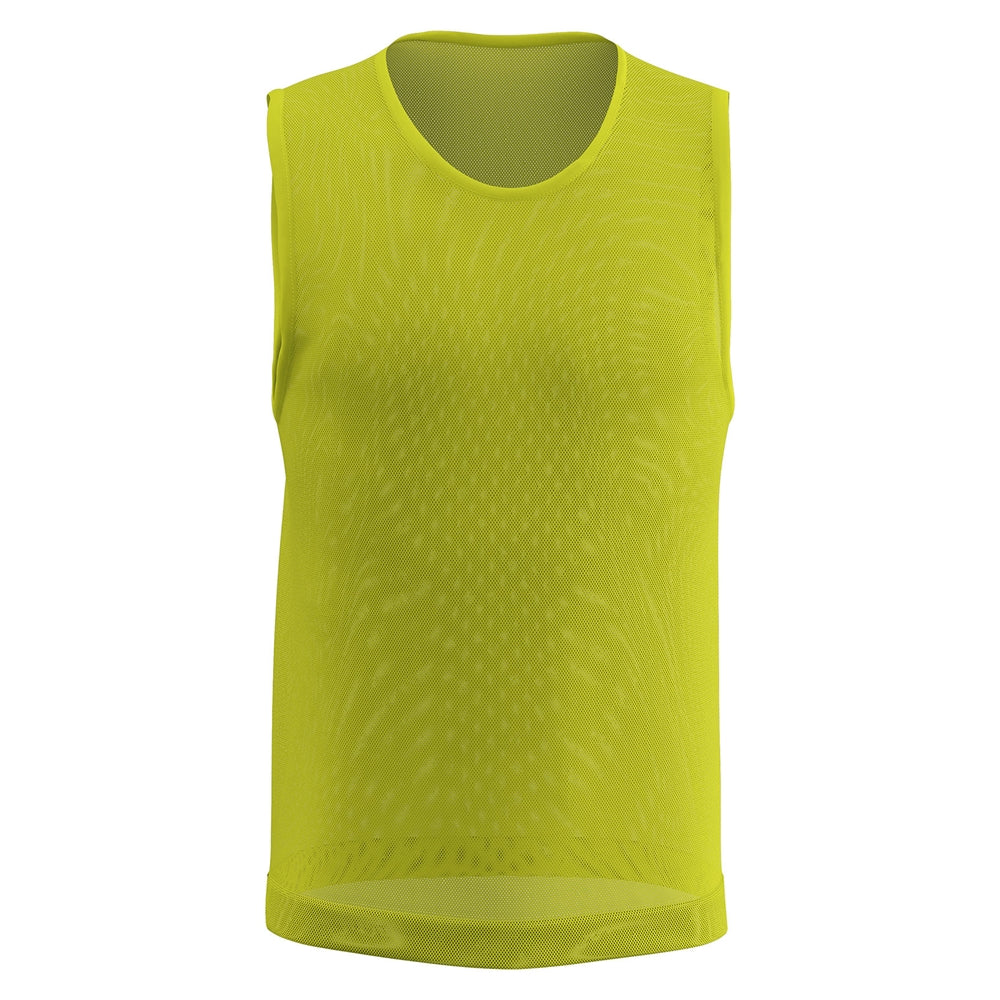 Scrimmage Micro Mesh Soccer Pinnie 6 Pack - Optic Yellow - Adult - Medium
