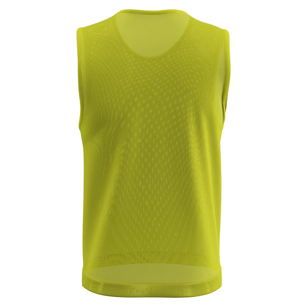 Scrimmage Micro Mesh Soccer Pinnie 6 Pack - Optic Yellow - Adult - Medium