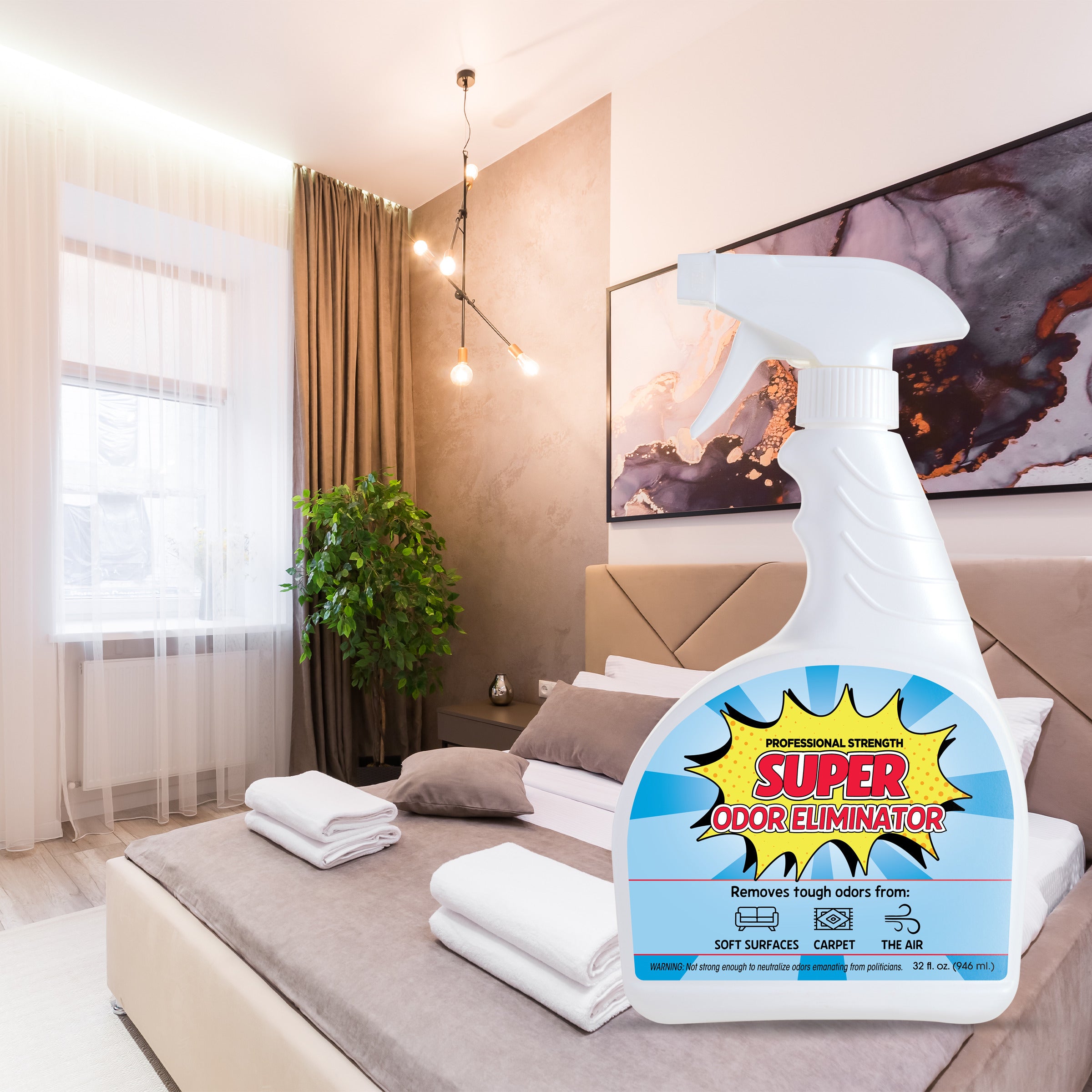 Super Odor Eliminator Fresh Scent (4 Pack)