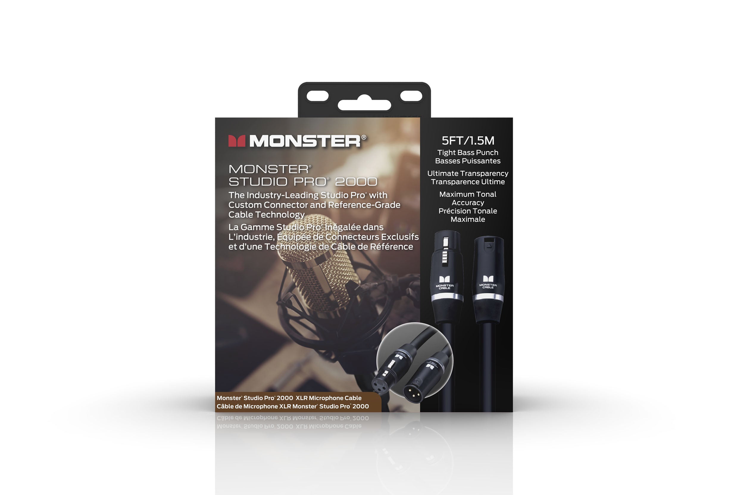 Monster SP2000-M-5WW Studio Pro 2000 Microphone Cable. 5'