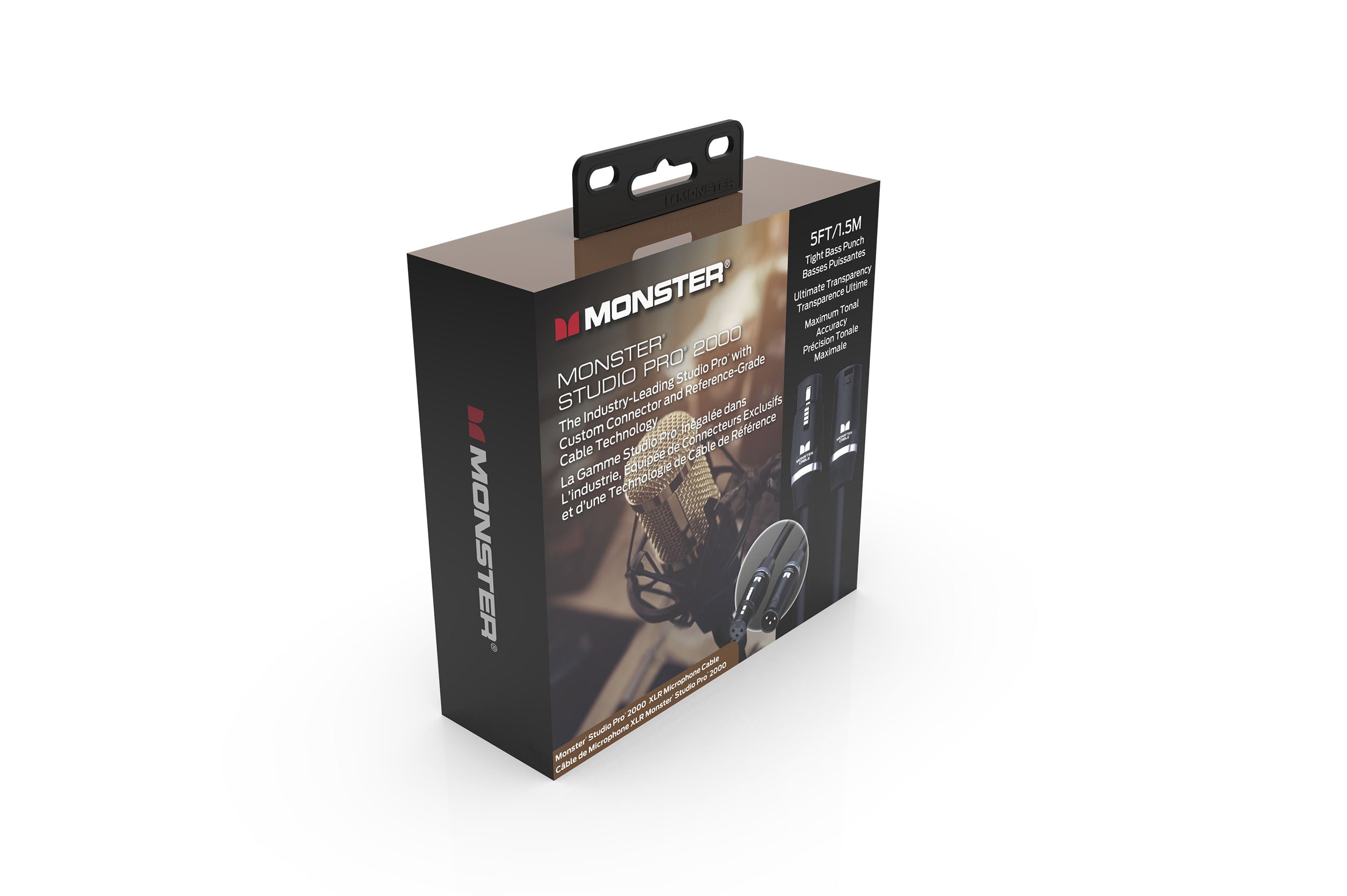 Monster SP2000-M-5WW Studio Pro 2000 Microphone Cable. 5'