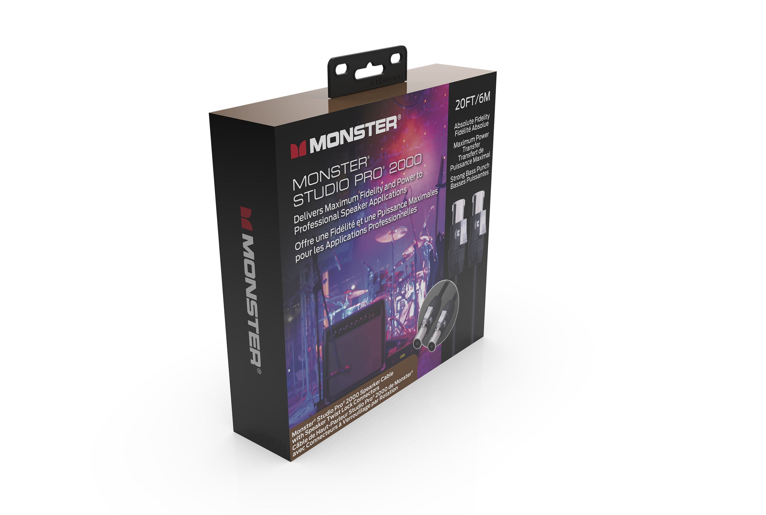 Monster SP2000-S-20SPWW Studio Pro 2000 Speak On Cable. 20'