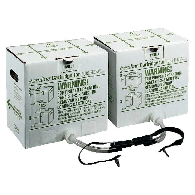 Sperian Saline Cartridges for Fendall Pure Flow 1000, Packaging Qty: 1 set of 2