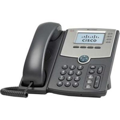 Cisco SPA508G IP Phone - Refurbished - Desktop - 8 X Total Line - VoIP - 2 X Network (RJ-45) - Monochrome - SIP, RTP Protocol(s)