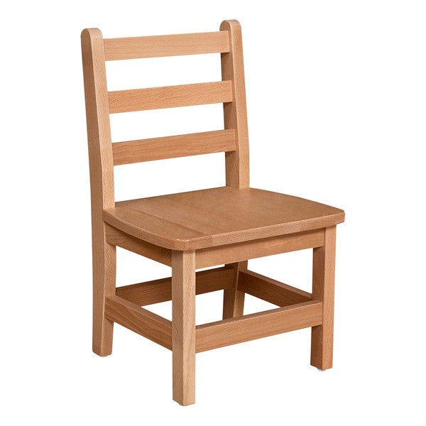 Hardwood Ladderback Chair (10" Seat Height) - Pack of Two