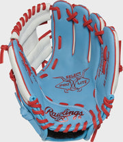Rawlings Select Pro Lite Series Carlos Correa Youth 10.5-Inch Baseball Glove - Right Hand Thrower - Colubia Blue/White
