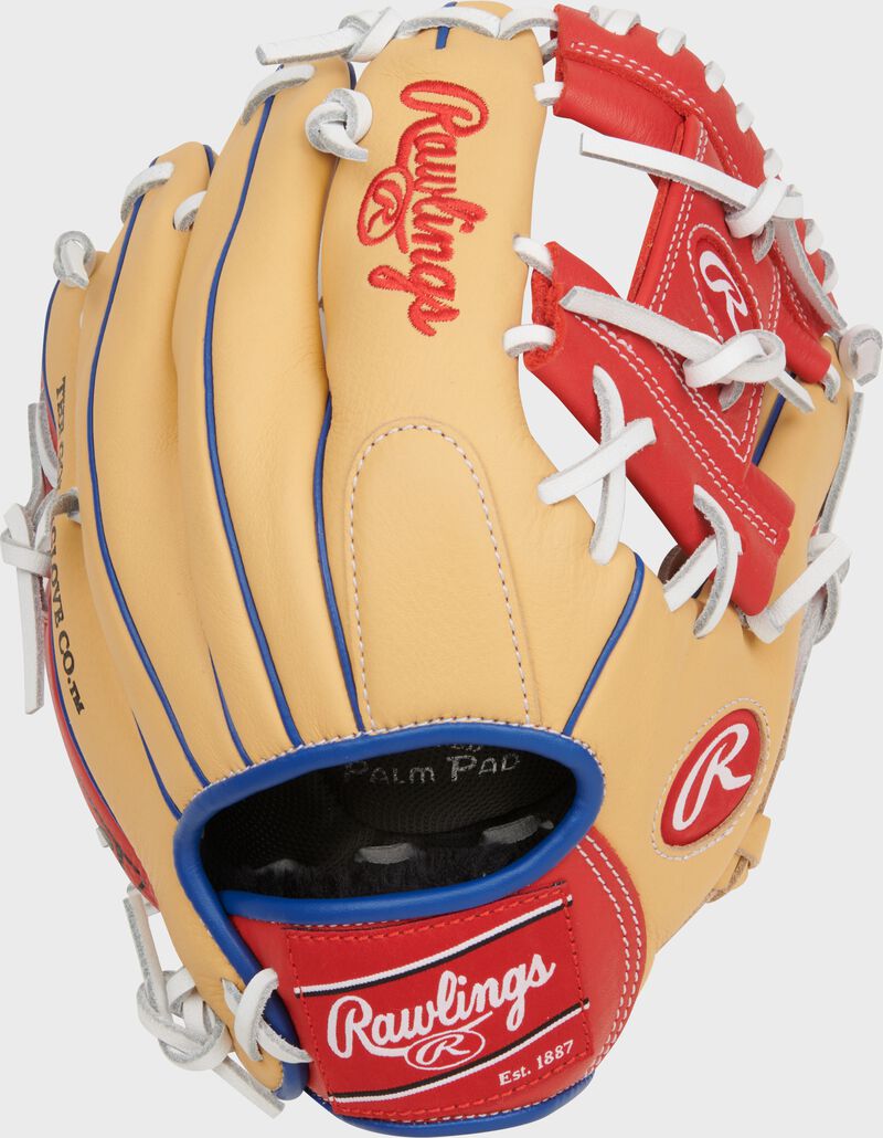 Rawlings Select Pro Lite Series Corey Seager Youth 11-Inch Baseball Glove - Right Hand Thrower - Camel