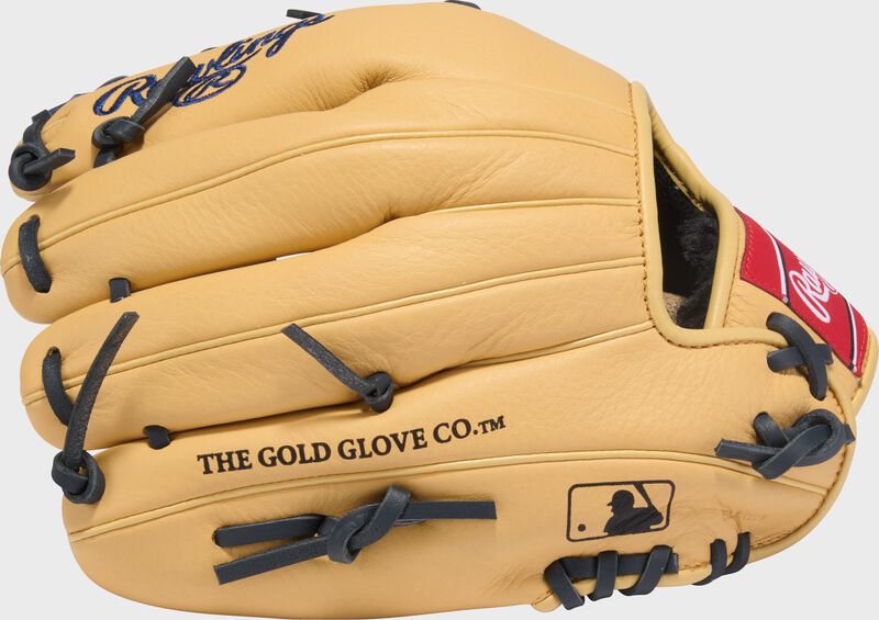 Rawlings Select Pro Lite Series Anthony Volpe Youth 11.25-Inch Baseball Glove - Left Hand Thrower - Camel/Navy