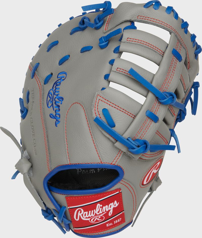 Rawlings Select Pro Lite Series Freddie Freeman Youth First Base Mitt 11.5-Inch Baseball Glove - Left Hand Thrower - Gray