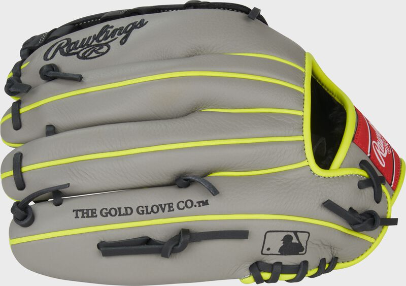 Rawlings Select Pro Lite Series Aaron Judge Youth 12-Inch Baseball Glove  - Right Hand Thrower - Gray/Black