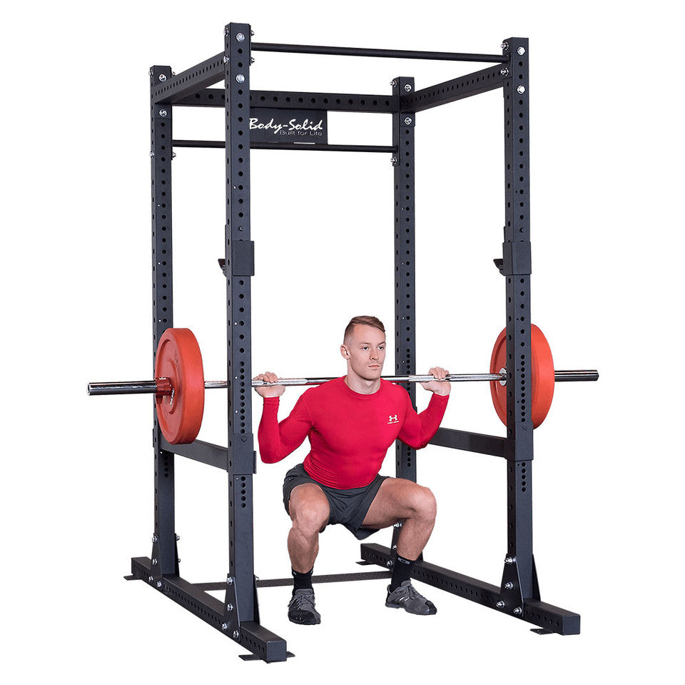 Pcl Power Rack Base Rack/Liftoffs/Premium Safeties