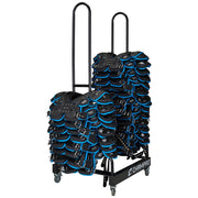 Football Shoulder Pad Rack - Black, 2 Stack
