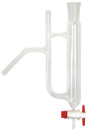 Separation Tube 24/40 joint PTFE, Borosilicate Glass. For Distillation