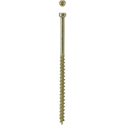 SPAX #8 x 3-1/8 In. T10 Plus Cylindrical Head HCR (Exterior Rated) Yellow Trim Screw (100-Count)