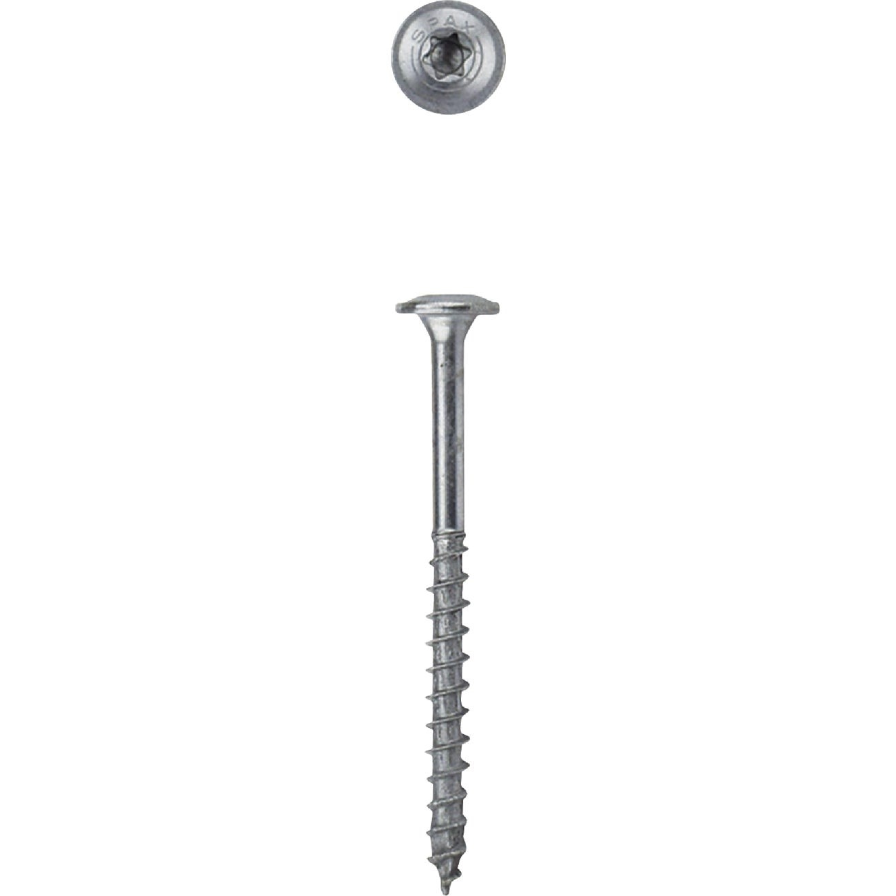 SPAX #8 x 2-1/2 In. T20 Plus Wafer Head HCR-X (Exterior Rated) Wood Screw (120-Count)