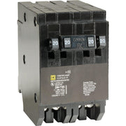 Square D Homeline 20A/20A/20A Double-Pole Standard Trip Quad Tandem Circuit Breaker