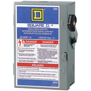 Square D 30A L Series Light-Duty Cartridge Fuse Enclosed Safety Switch With Neutral