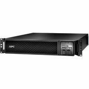 APC - Smart-UPS on-Line, 2200VA, Rackmount 2U, 120V, 6x 5-20R+1x L5-20R NEMA Outlets, Network Card, Extended Runtime, W/ - Black