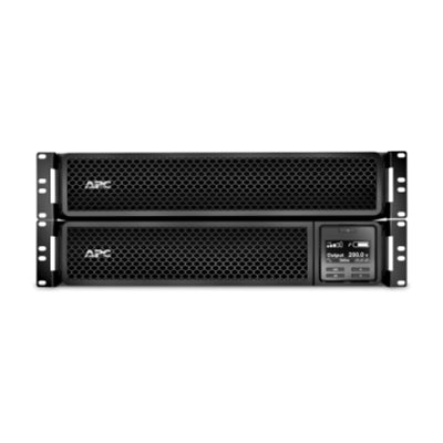 APC Smart-UPS On-Line, 3kVA, Rackmount 4U, 208V, 12x 5-20R+2x L6-20R NEMA outlets, SmartSlot, W/ transformer 208V to 120V, W/ rail kit