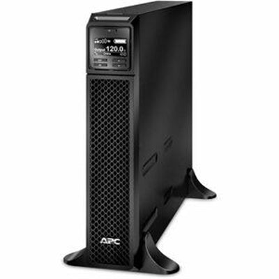 APC - Smart-UPS on-Line, 3kVA, Rack/Tower, 120V, 8x 5-20R+1x L5-30R NEMA Outlets, SmartSlot, Extended Runtime, W/O Rail - Black