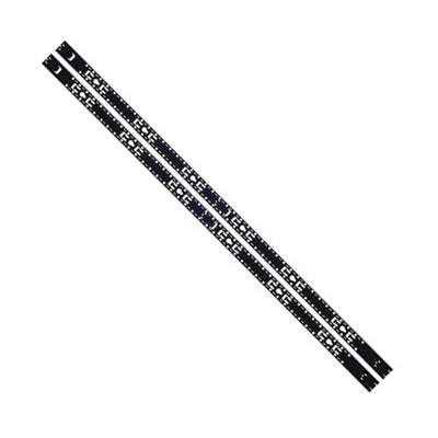 Eaton Tripp Lite Series SmartRack Rack Enclosure Single-Width Vertical Equipment Management Bars, 42U, 1 Pair