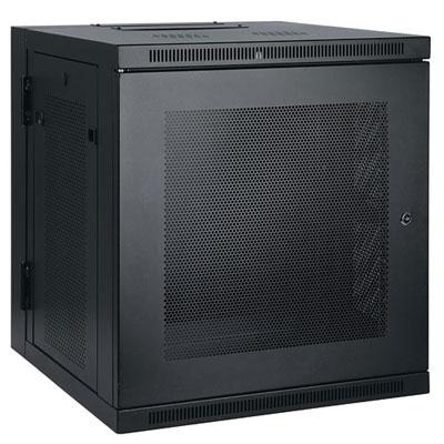Tripp Lite by Eaton 12U Wall Mount Rack Enclosure Server Cabinet Swinging Hinged Door Deep