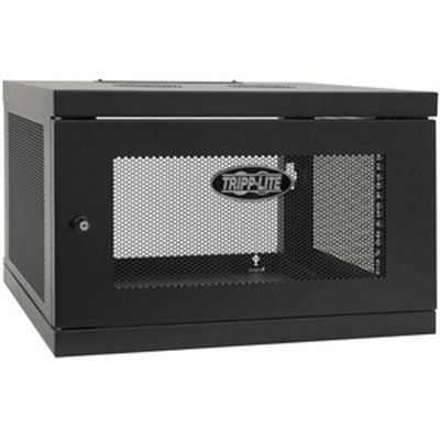 Eaton Tripp Lite Series SmartRack 6U Low-Profile Switch-Depth Knock-Down Wall-Mount Mini Rack Enclosure