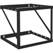 Tripp Lite by Eaton SmartRack 12U Heavy-Duty Flat-Pack Low-Profile Switch-Depth Wall-Mount 2-Post Open Frame Rack