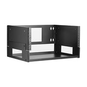 Eaton Tripp Lite Series 4U Wall-Mount Bracket with Shelf for Small Switches and Patch Panels, Hinged
