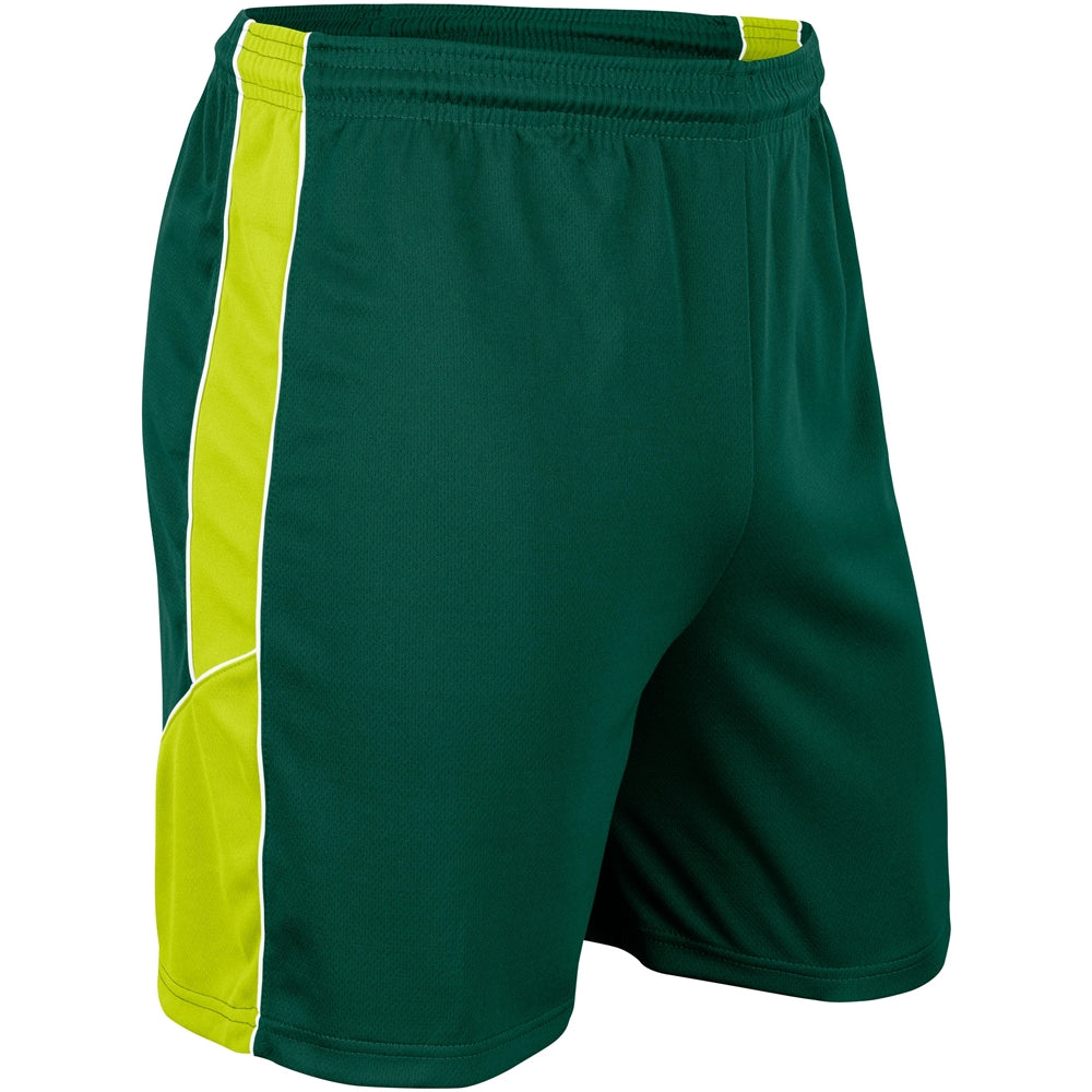 Header Soccer Short - Forest Green Optic Yellow White - Adult - Extra-Large