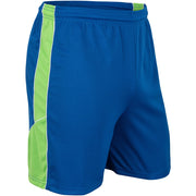 Header Soccer Short - Royal Neon Green White - Youth - Large