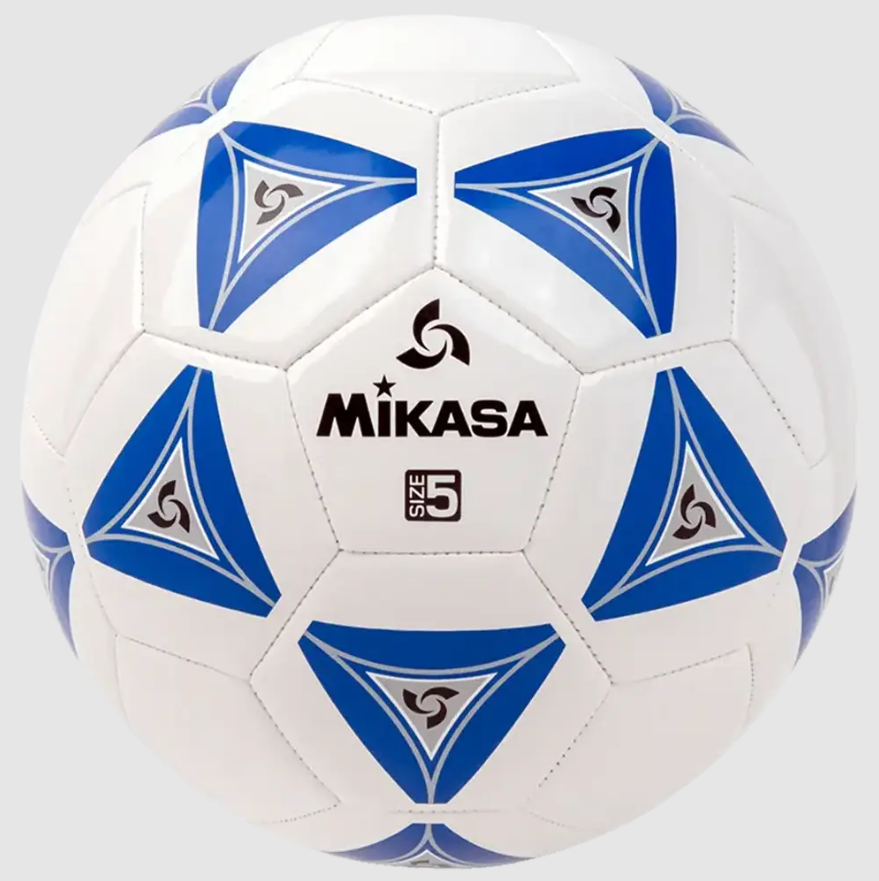 Soccer, Varsity Series - Deluxe Cushioned Cover, Stitched, Size 5, Blue/White