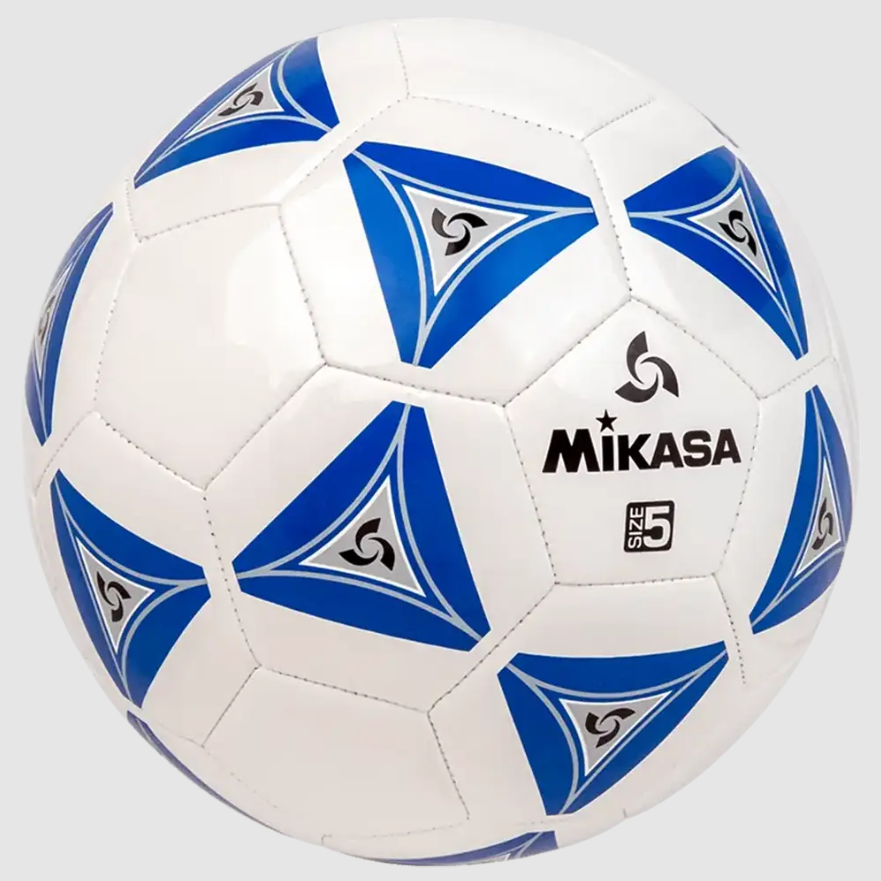Soccer, Varsity Series - Deluxe Cushioned Cover, Stitched, Size 5, Blue/White