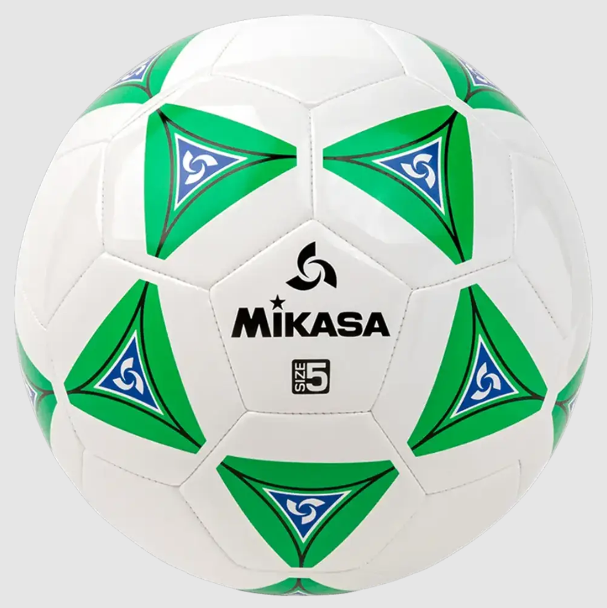 Soccer, Varsity Series - Deluxe Cushioned Cover, Stitched, Size 5, Green/Blue/White