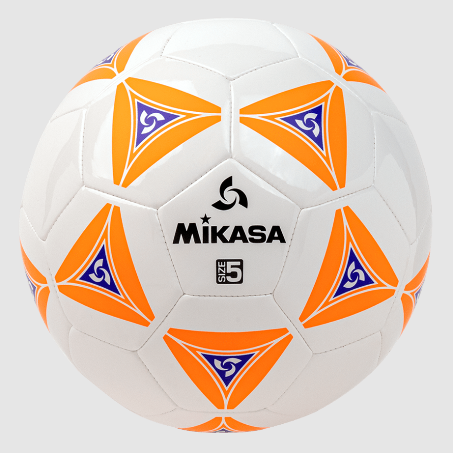 Soccer, Varsity Series - Deluxe Cushioned Cover, Stitched, Size 5, Orange/White
