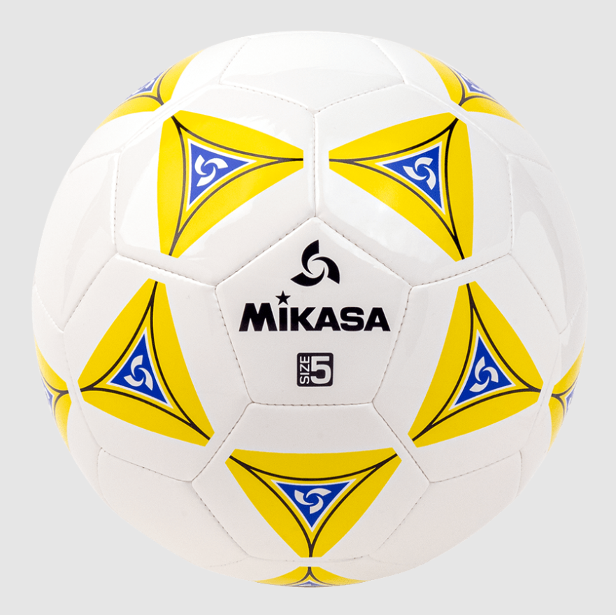 Soccer, Varsity Series - Deluxe Cushioned Cover, Stitched, Size 5, Yellow/White
