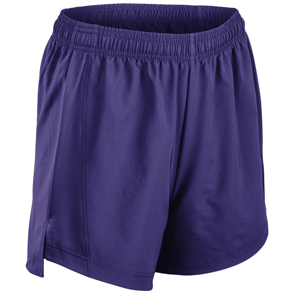 Hat Trick Short - Purple - Womens - Large