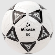 Soccer, Varsity Series - Deluxe Cushioned Cover, Stitched, Size 5, Black/White