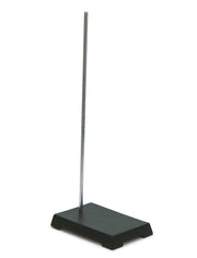 United Scientific® Support Stand W/ Rod, Cast Iron, 4" X 6" Base With 18" Rod